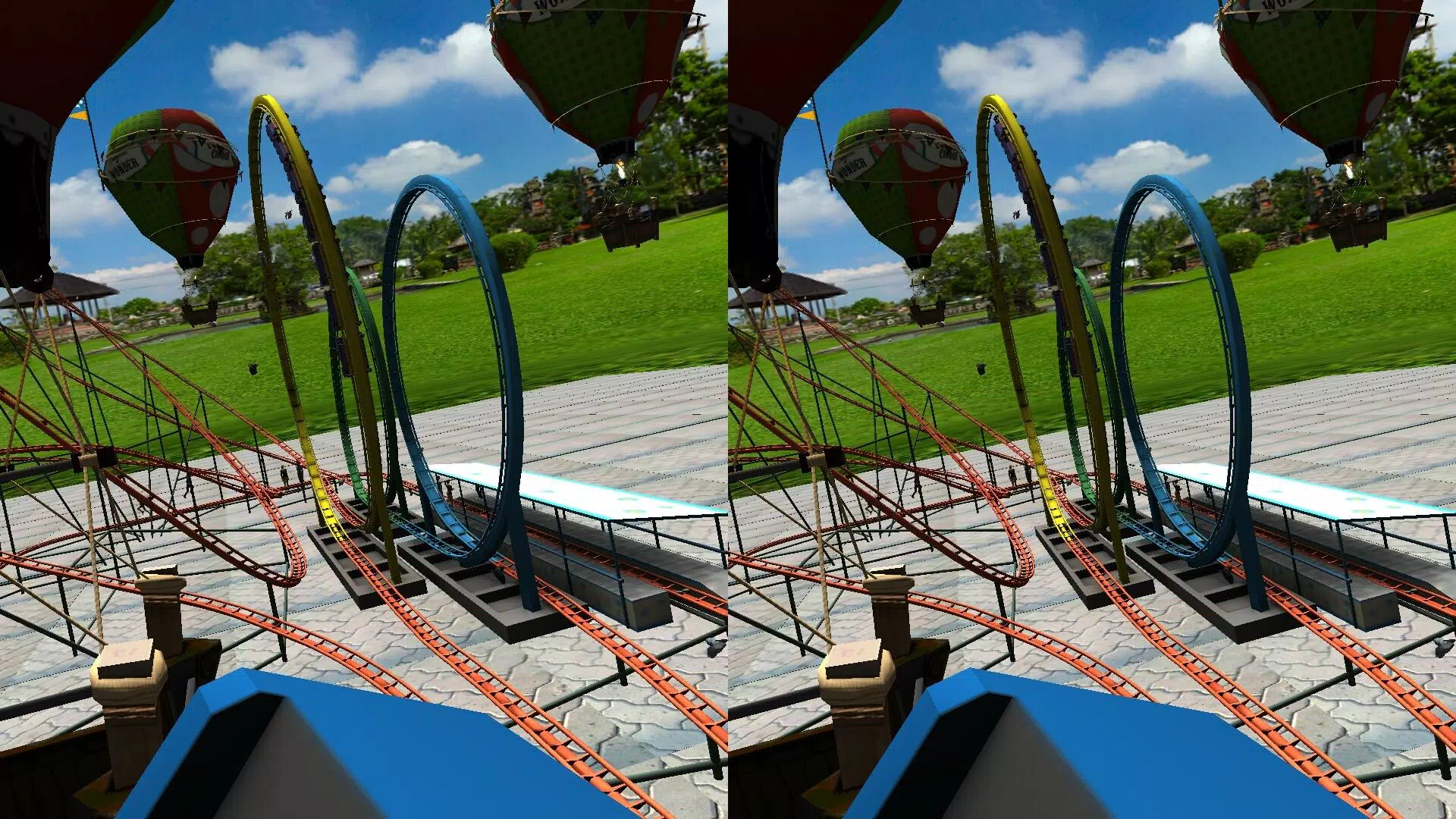 Roller Coaster Park: Fun Games स्क्रीनशॉट 3