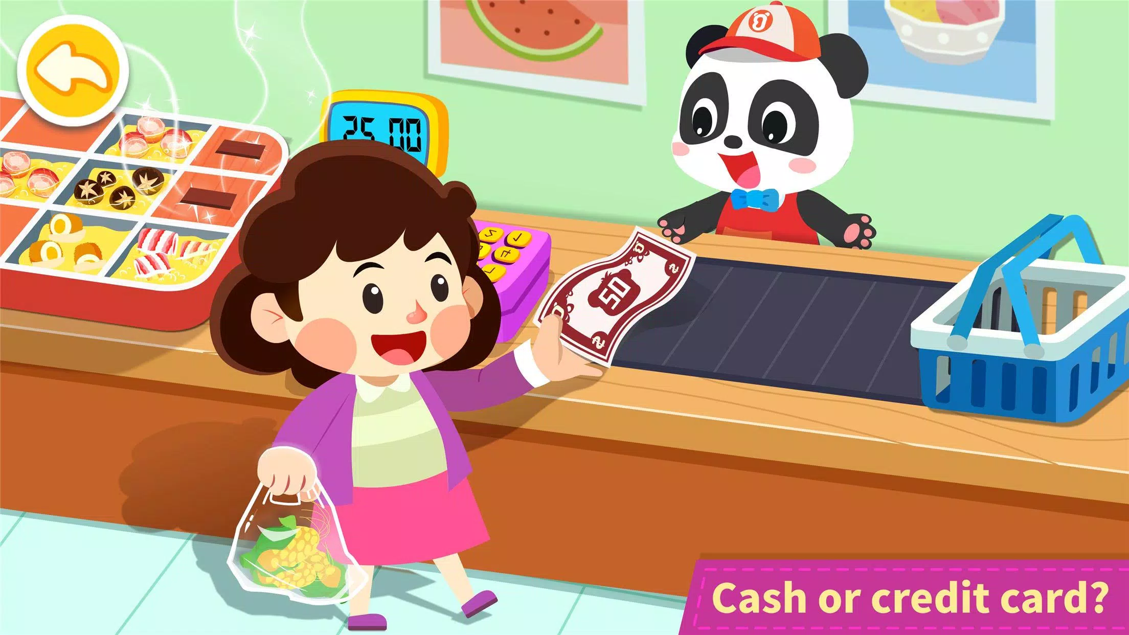 Baby Pandas Stadt: Supermarkt Screenshot 3
