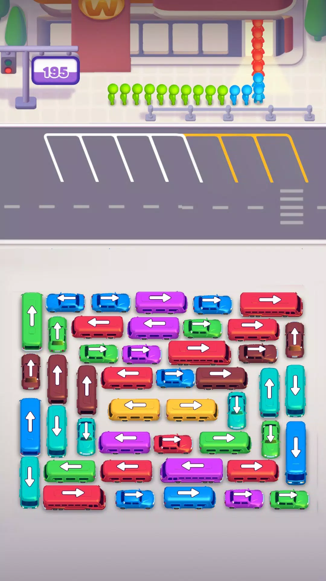 Screenshot Bus Away: Traffic Jam 1