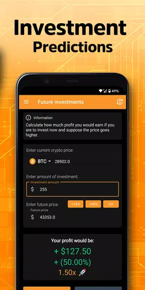 Crypto Calculator ဖန်သားပြင်ဓာတ်ပုံ 4