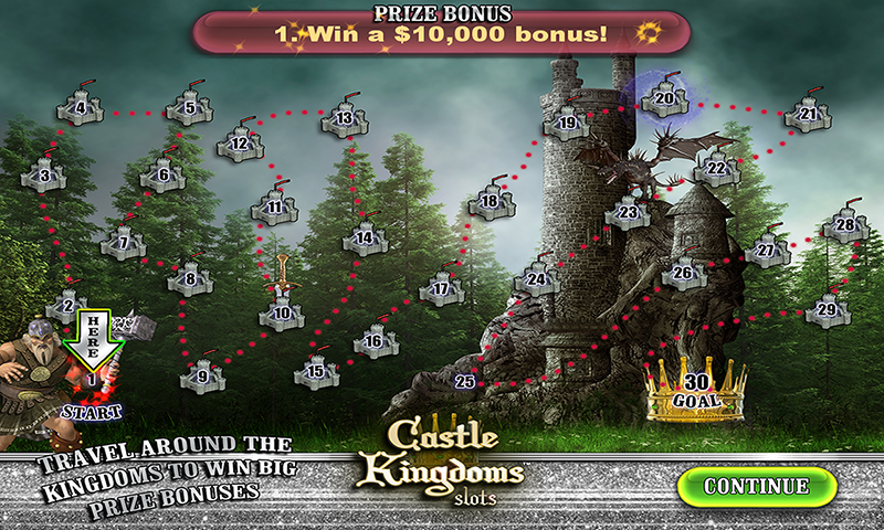 Castle Kingdoms Magic Dragon Legend Slots FREE Screenshot 2