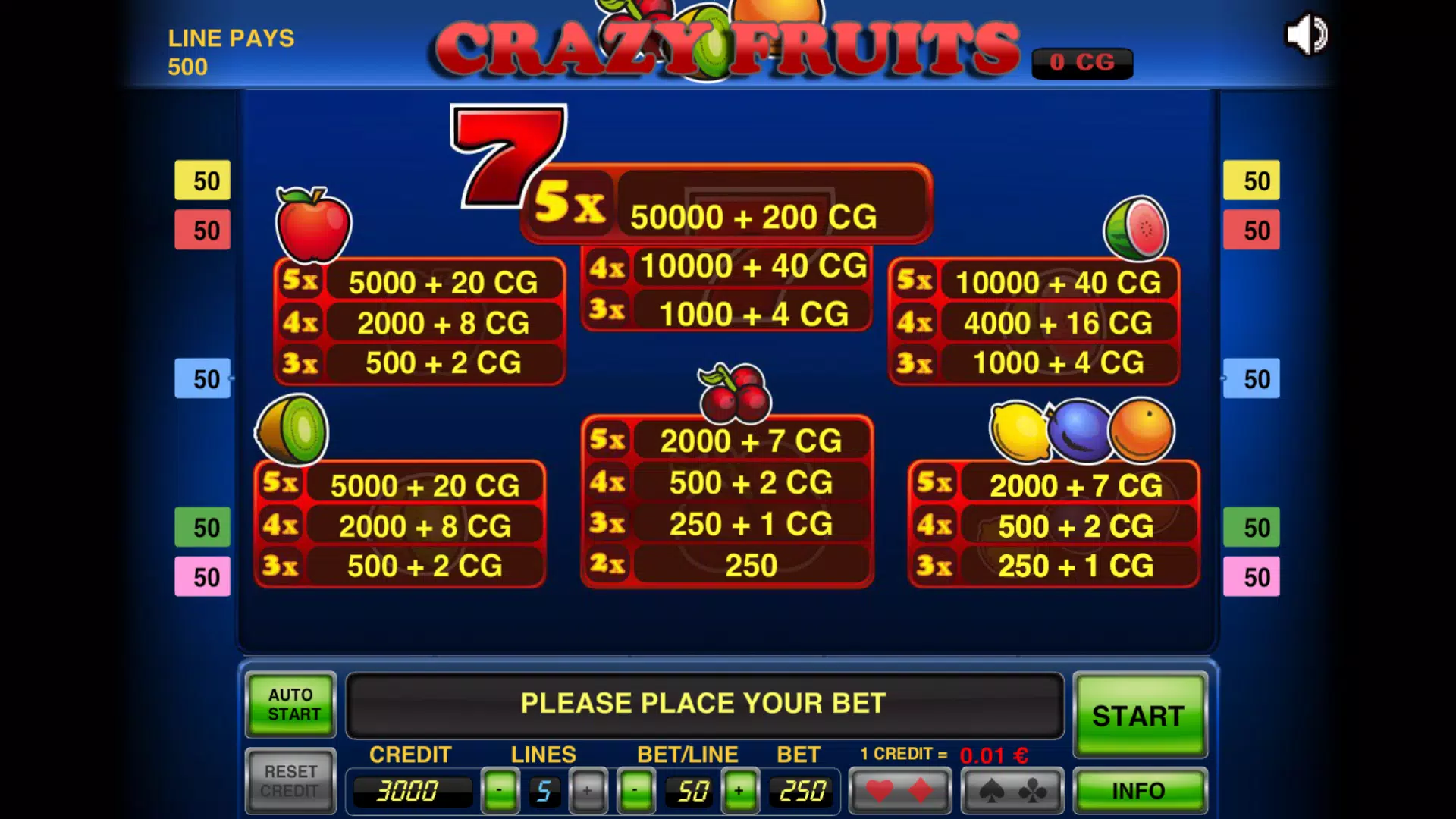 Crazy Fruits ဖန်သားပြင်ဓာတ်ပုံ 4