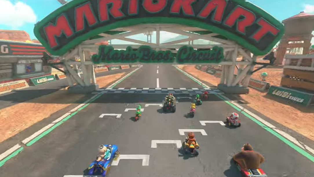 Mario Kart 9-首先看