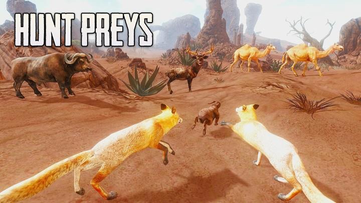 The Fox - Animal Simulator captura de pantalla 