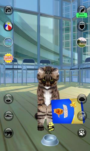 Talking Reality Cat captura de pantalla 