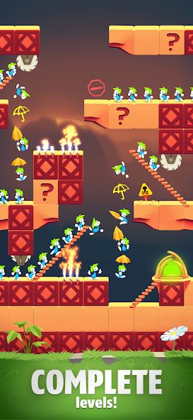 Lemmings Mod ảnh chụp màn hình 1