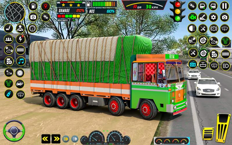 Indian Truck Game 3d Truck sim Screenshot 1