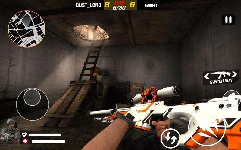 Terrorist Hunter: Cave Raid captura de pantalla 