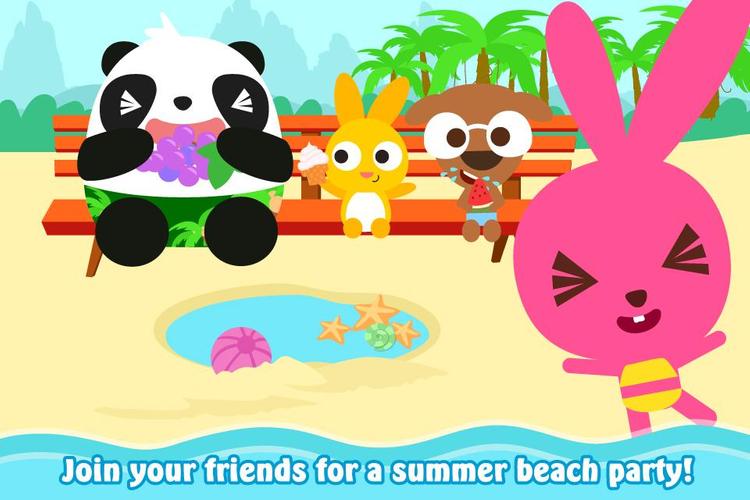 Purple Pink Summer Beach screenshot 2