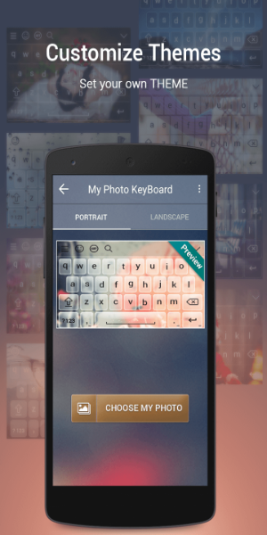 My Photo Keyboard स्क्रीनशॉट 1