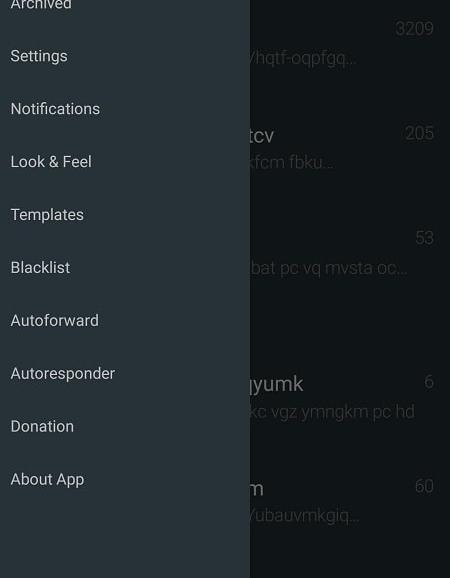 Screenshot YAATA - SMS/MMS messaging 2