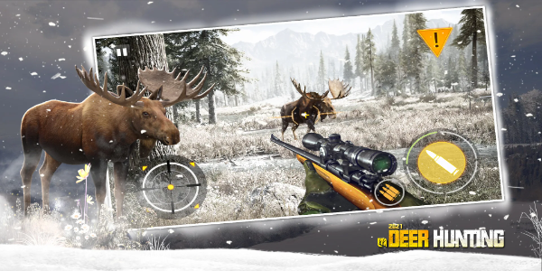 Deer Hunting: 3D shooting game captura de pantalla 