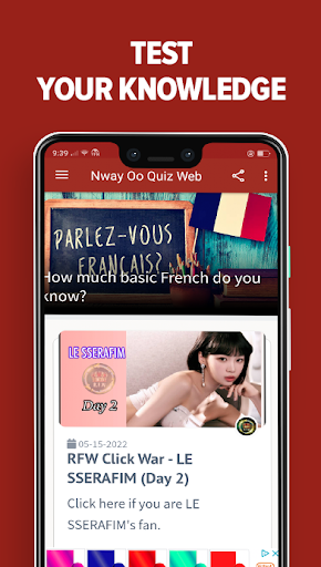Nway Oo Quiz Web ekran görüntüsü 4