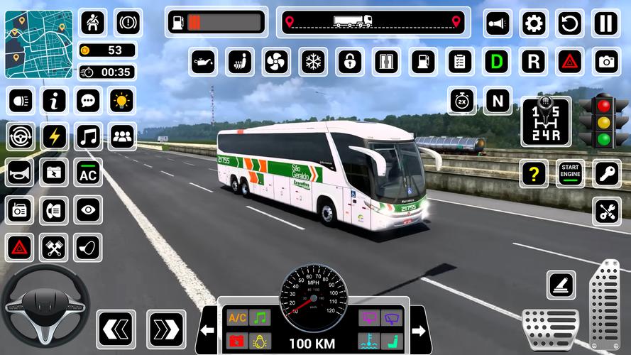 Bus Simulator: City Coach Game ဖန်သားပြင်ဓာတ်ပုံ 2