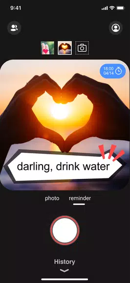 Moments Widget ဖန်သားပြင်ဓာတ်ပုံ 3