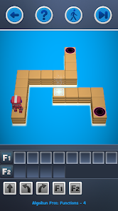 Screenshot AlgoRun : Coding game 2