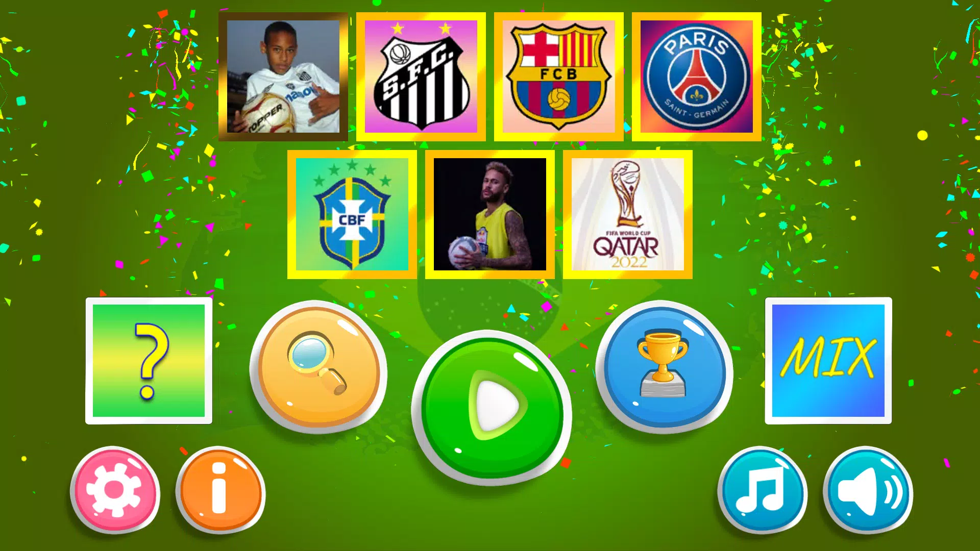 Neymar Memory экрана 1