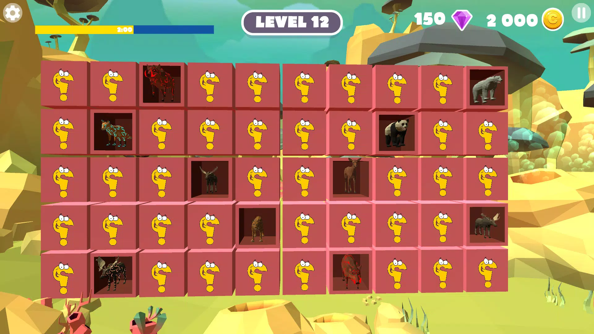 Screenshot Animal Flip Card : Memory Game 1