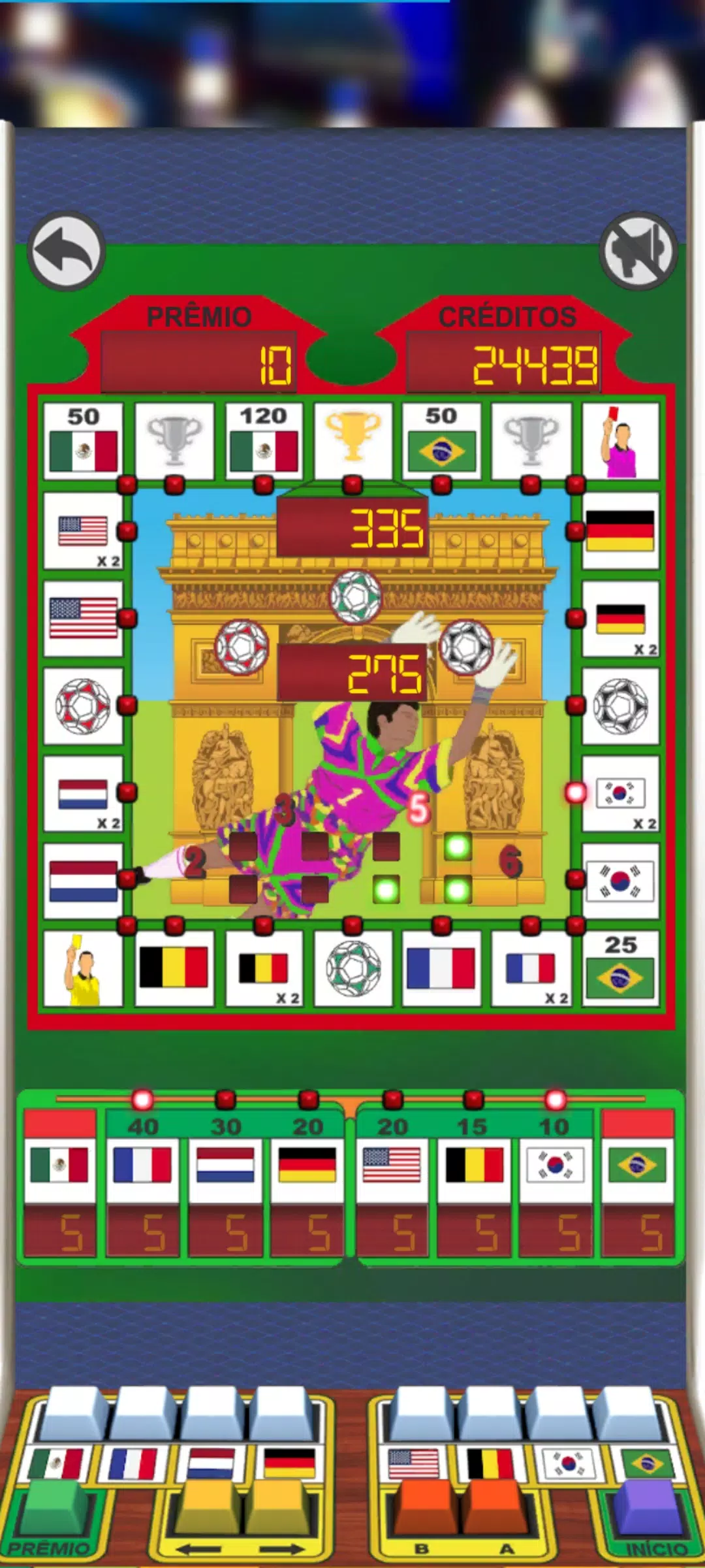 Football 98 Slot Machine screenshot 3