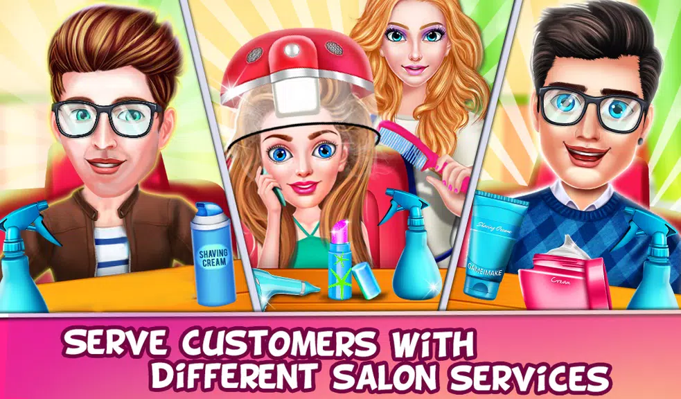 Barber Shop - Simulator Games screenshot 3