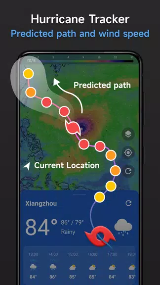 Live Weather & Radar Map ဖန်သားပြင်ဓာတ်ပုံ 2