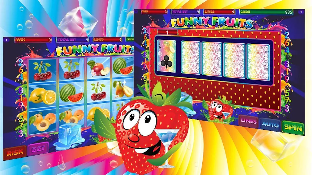 Funny Fruits Slot Captura de tela 1