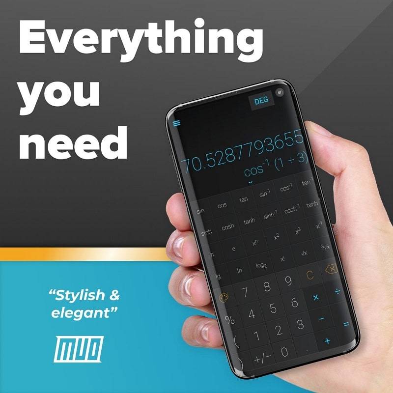 Stylish Calculator – CALCU ekran görüntüsü 3