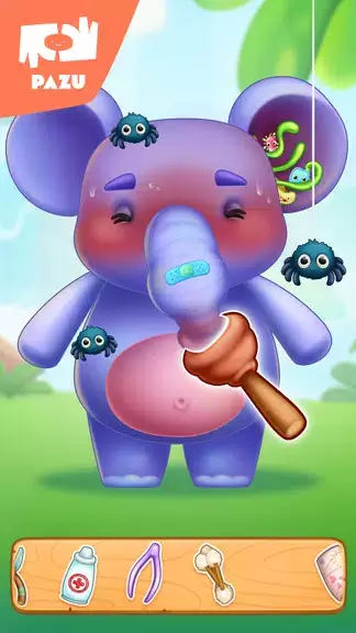 Screenshot Jungle Animal Kids Care Games 4