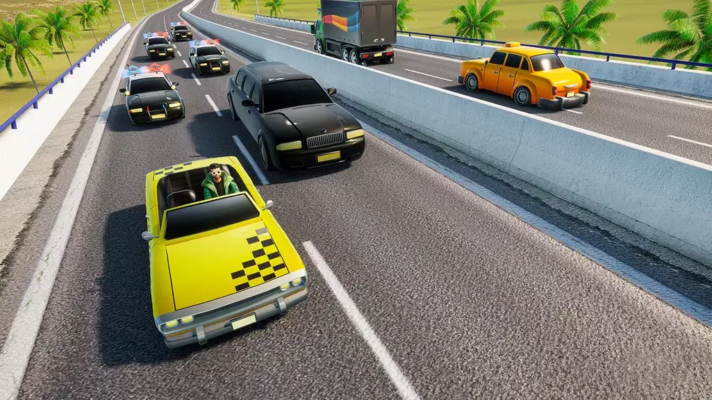 Mini Car Games: Police Chase screenshot 3