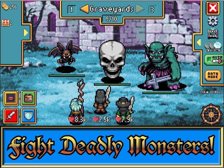 Screenshot Wizard’s Wheel 2: Idle RPG 1