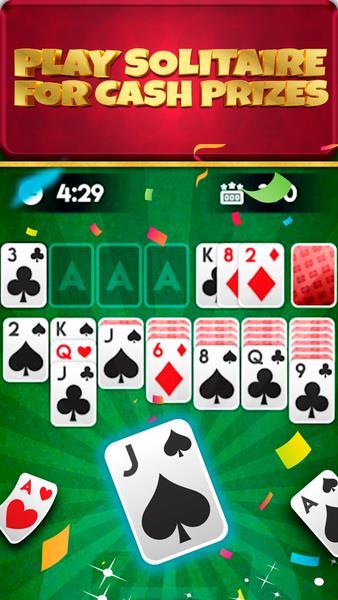 Solitaire Real Cash: Card Game Screenshot 1