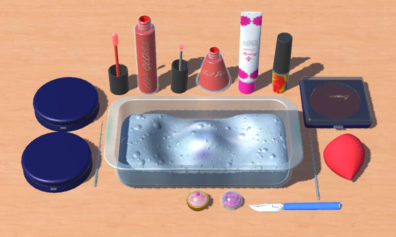 Makeup Slime Game! Relaxation captura de pantalla 