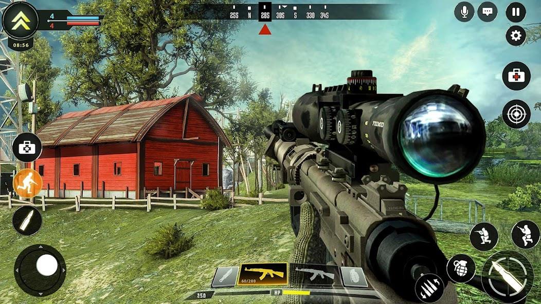 Sniper Game: Shooting Gun Game Mod экрана 2