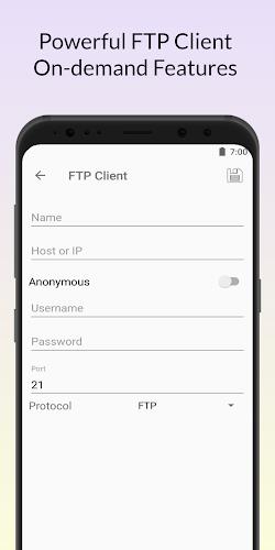 FTP Tool - FTP Server & Client ảnh chụp màn hình 2