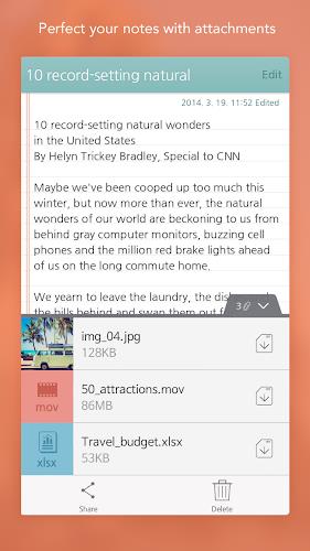 SomNote - Beautiful note app ဖန်သားပြင်ဓာတ်ပုံ 2