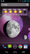 Moon Phase Widget ဖန်သားပြင်ဓာတ်ပုံ 4