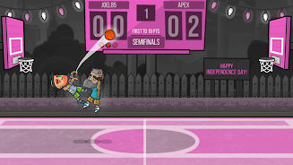 Basketball Battle ảnh chụp màn hình 1