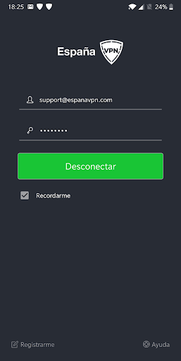 España VPN screenshot 1