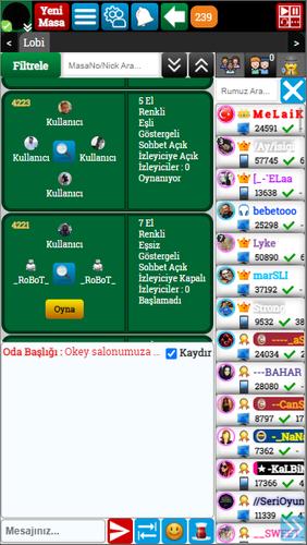 OkeyMobil.Com Okey Oyunu Oyna Screenshot 1