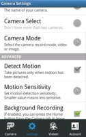 Security Camera App экрана 3