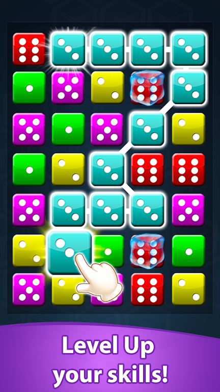 Dice Match Line Puzzle Games স্ক্রিনশট 4
