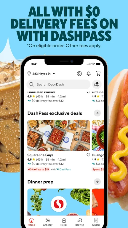 DoorDash ဖန်သားပြင်ဓာတ်ပုံ 4