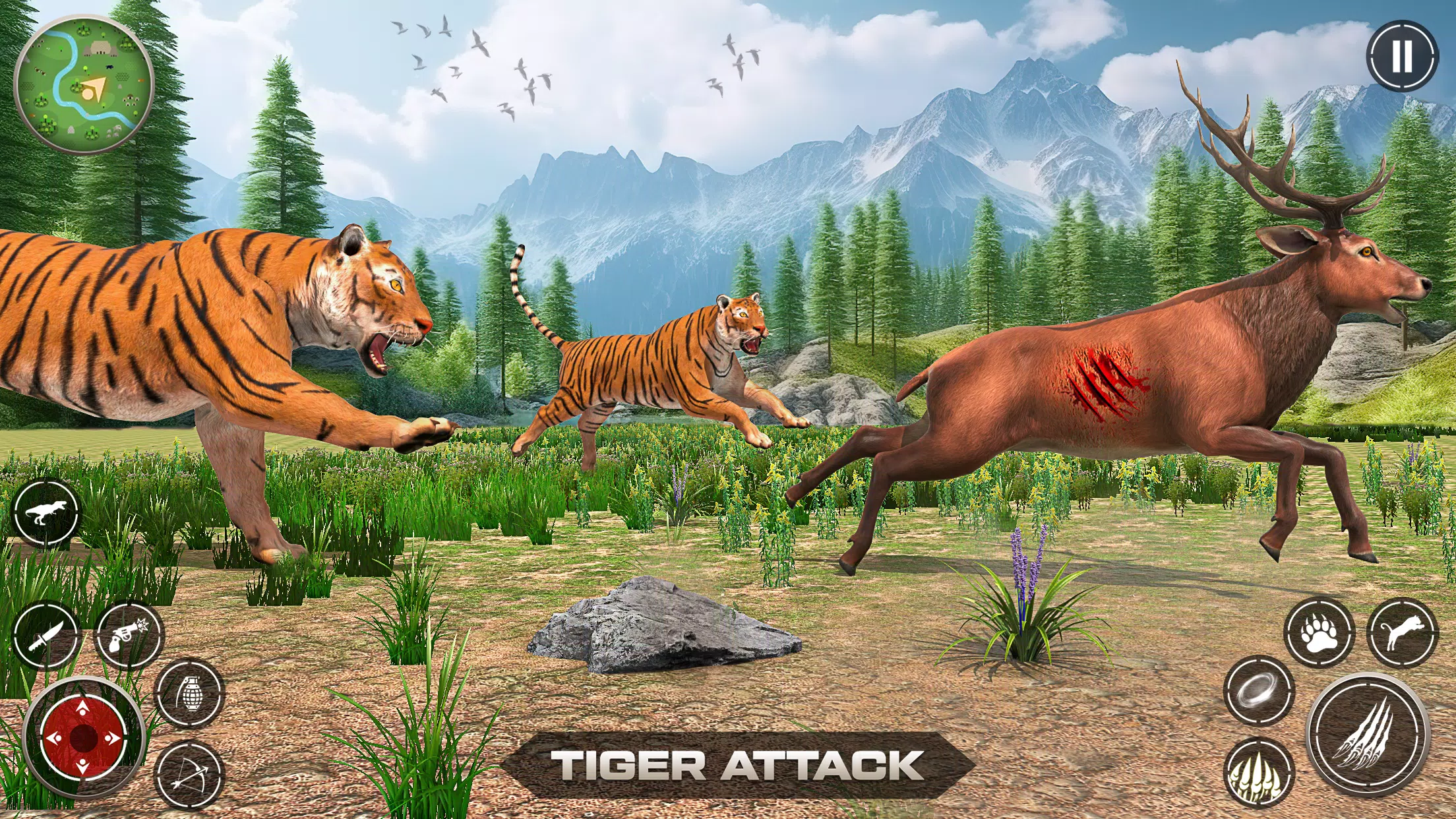 The Tiger Family Simulator 3D ဖန်သားပြင်ဓာတ်ပုံ 3