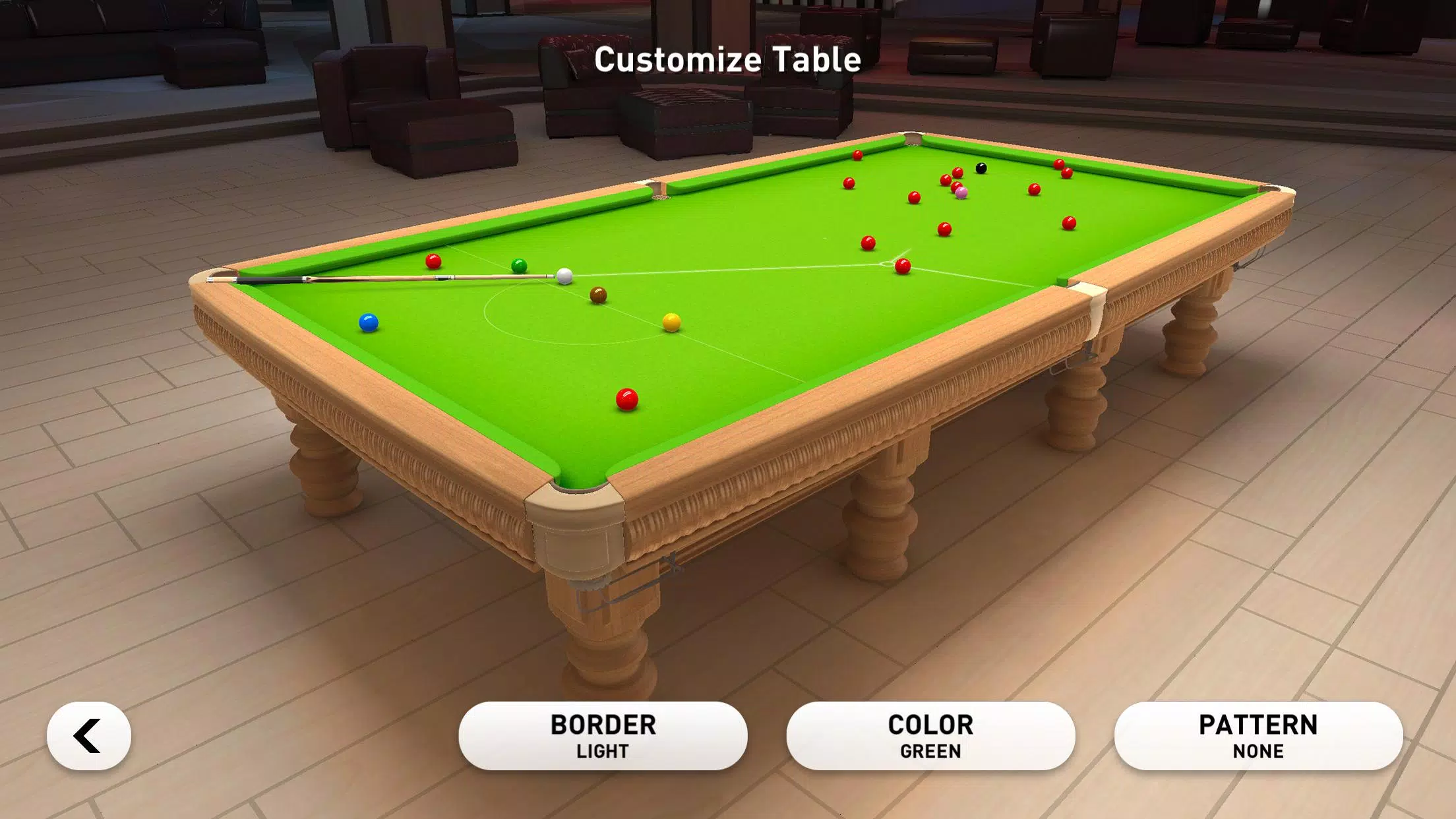 Real Snooker 3D Captura de pantalla 2