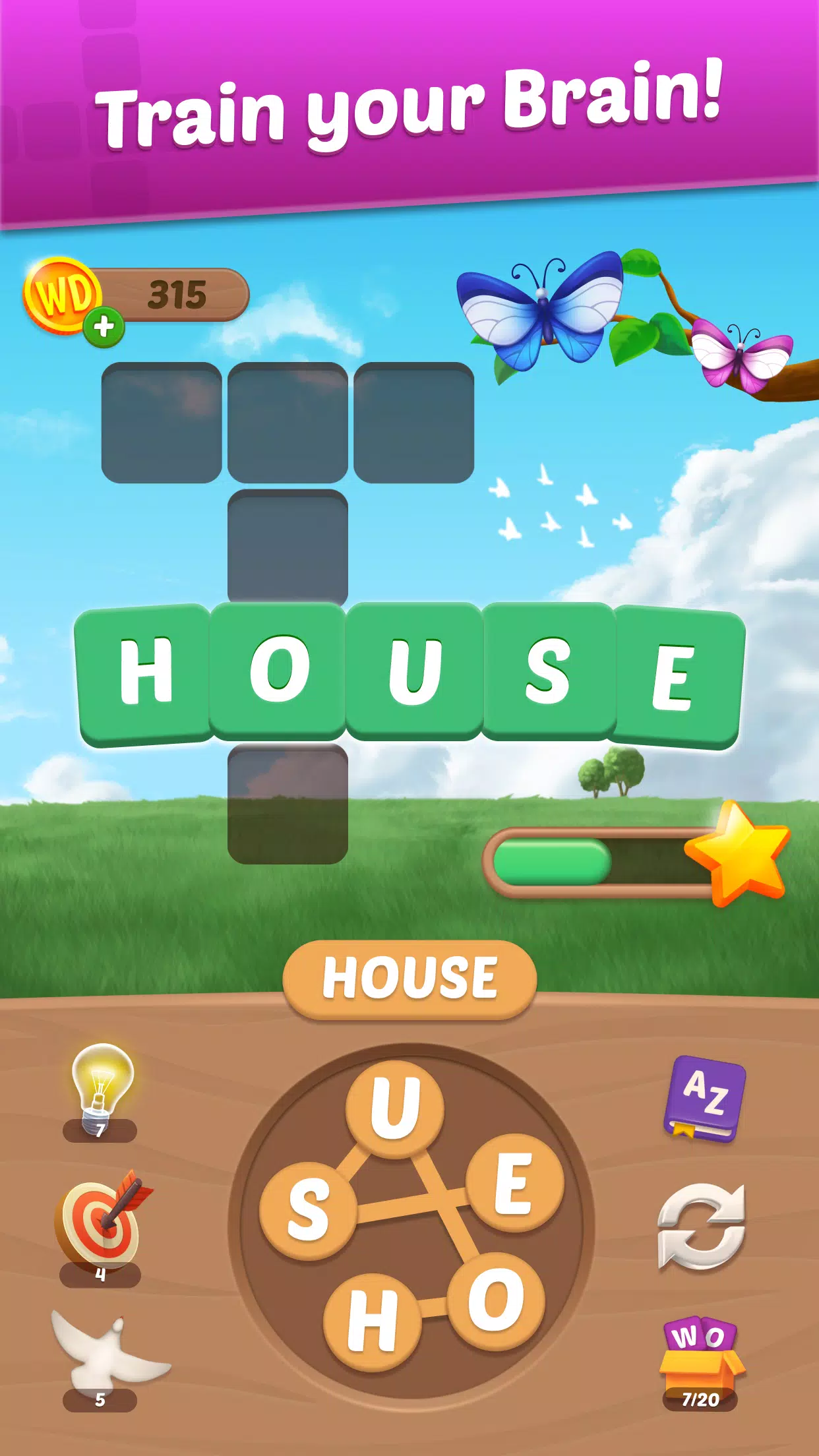 Wordington: Word Hunt & Design Screenshot 2