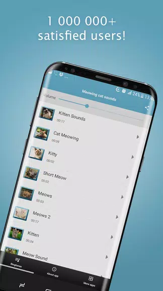 Screenshot Meowing Cat Sounds Ringtones 1