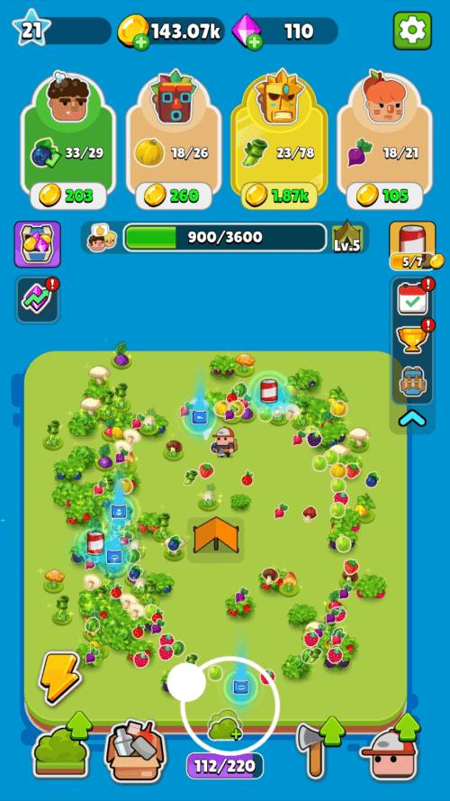 Pocket Land Mod ảnh chụp màn hình 2