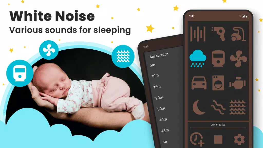 White Noise: Baby Sleep Sounds screenshot 1