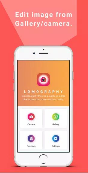 Lomo Camera Filters & Effects ဖန်သားပြင်ဓာတ်ပုံ 1