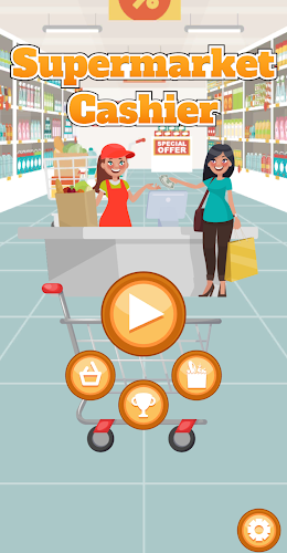 Supermarket Cashier Simulator ảnh chụp màn hình 1